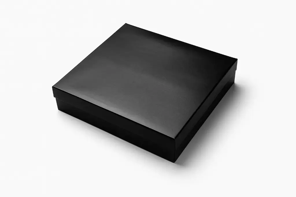 B23 01 (12"x12."x2.5") Black Gift Box | Corporate Gift Box | Apparel Gift Box | Graduation Gift Box