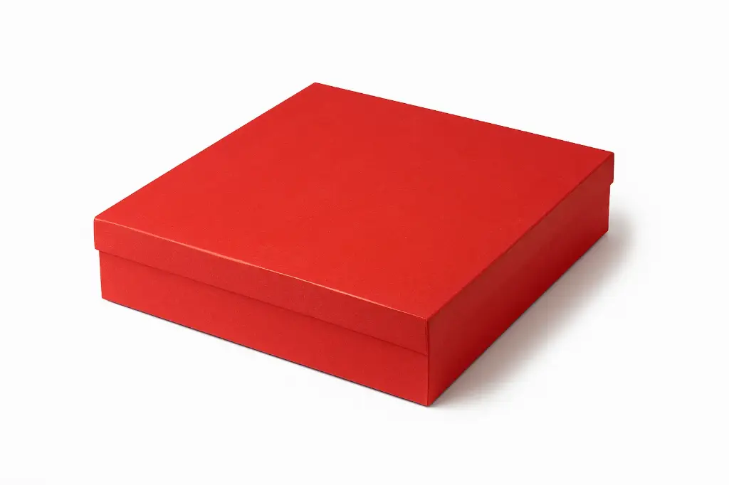 [B2347000000] B23 47 (12"x12."x2.5") Red Gift Box | Wedding Gift Box | Festive Gift Box | Romantic Gift Box | Valentine Day Gift Box