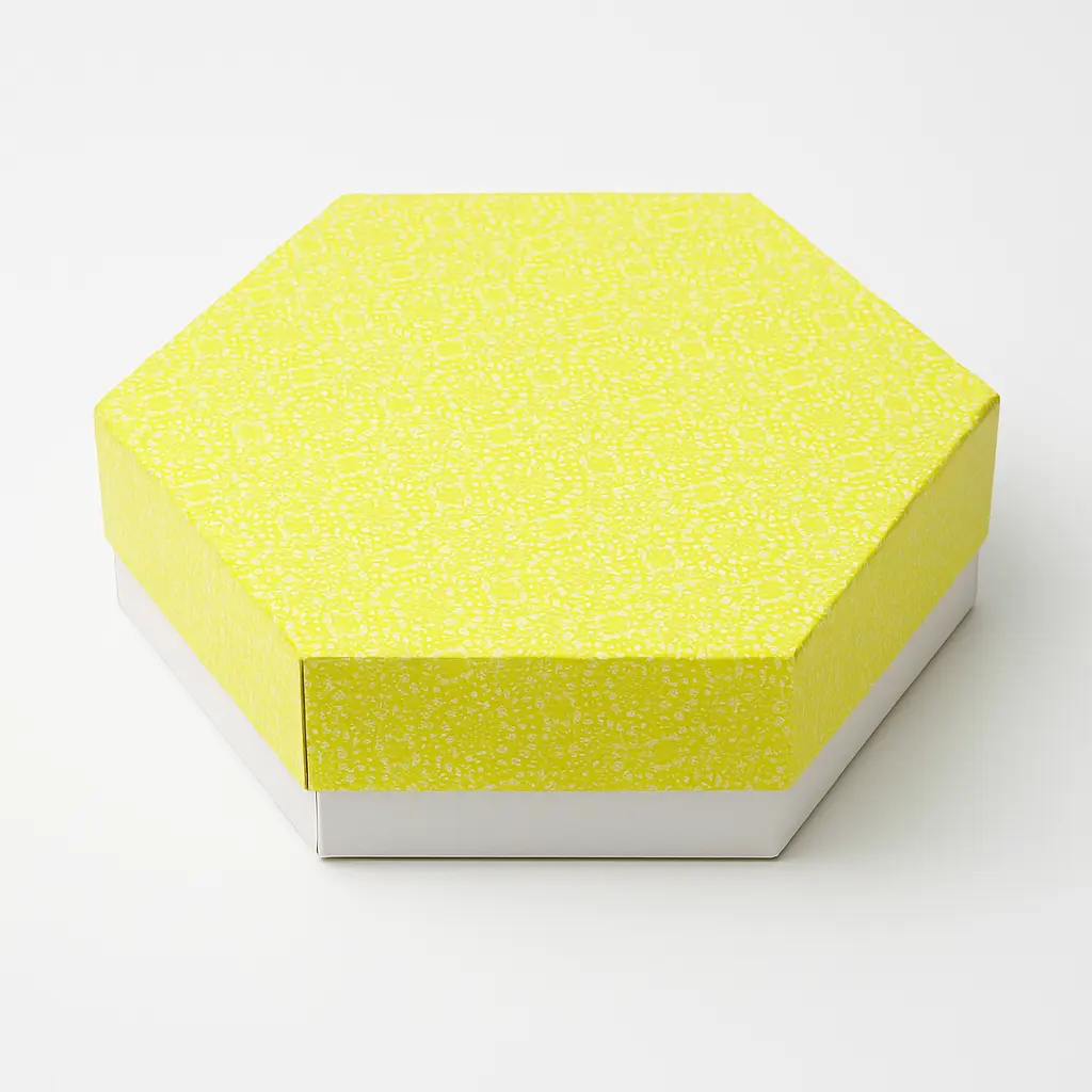 B26 05 (11.5"x13"x3") Lime/White Gift Box | Eid Gift Box | Wedding Gift Box | Birthday Gift Box