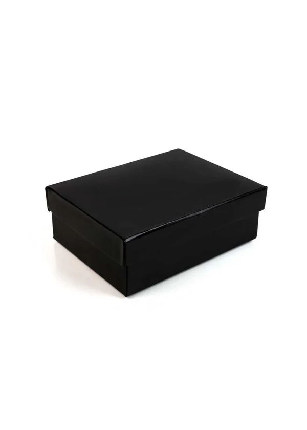 [B0801000000] B08 01 (6"x8"x2.5") Black Gift Box | Birthday Gift Box | Wedding Gift Box | Corporate Gift Box | Eid Gift Box