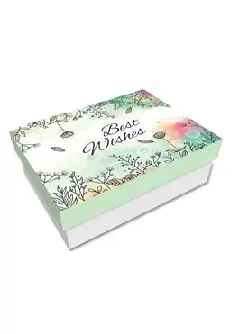 B09 40 (6.5"x8.5"x3.5") White Gift Box | Birthday Gift Box | Graduation Gift Box | Farewell Gift Box | Eid Gift Box