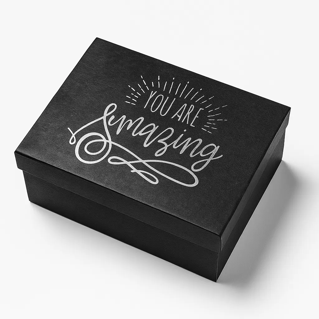 B10 51 (7.5"x9.5"x4") Black Gift Box | Birthday Gift Box | Wedding Gift Box | Appreciation Gift Box