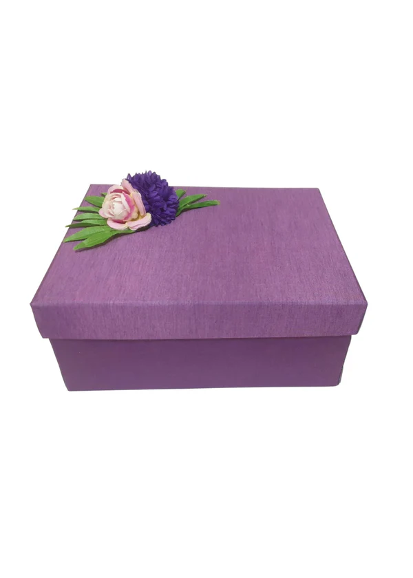 B10 07 (7.5"x9.5"x4") Purple Gift Box | Birthday Gift Box | Wedding Gift Box | Corporate Gift Box | Eid Gift Box