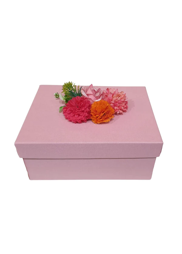 B10 08 (7.5"x9.5"x4") Blush Pink Gift Box | Birthday Gift Box | Wedding Gift Box | Corporate Gift Box | Eid Gift Box