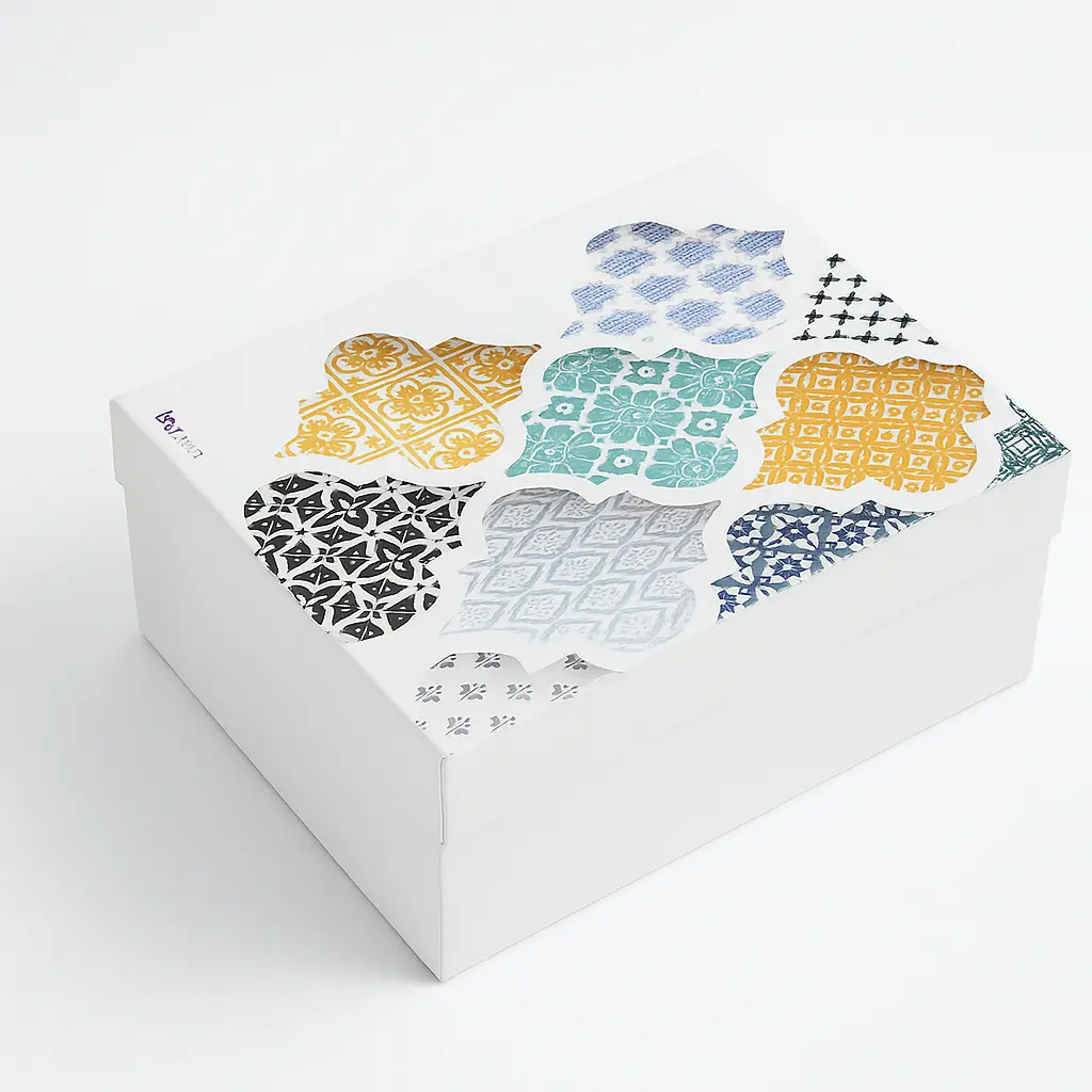 B10 13 (7.5"x9.5"x4") White Gift Box | Birthday Gift Box | Wedding Gift Box | Eid Gift Box