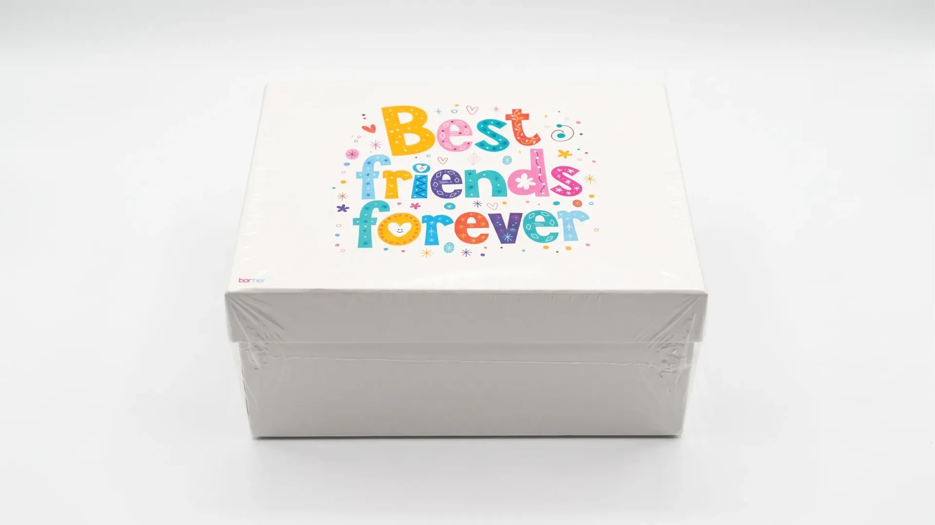 B10 28 (7.5"x9.5"x4") White Gift Box | Friendship Day Gift Box | Special Occasion Gift Box