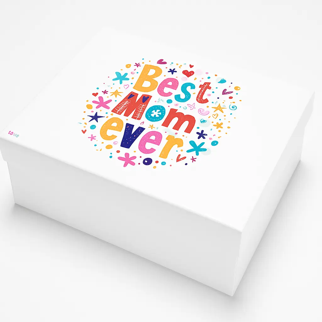 B10 30 (7.5"x9.5"x4") White Gift Box | Mothers Day Gift Box | Special Occasion Gift Box 