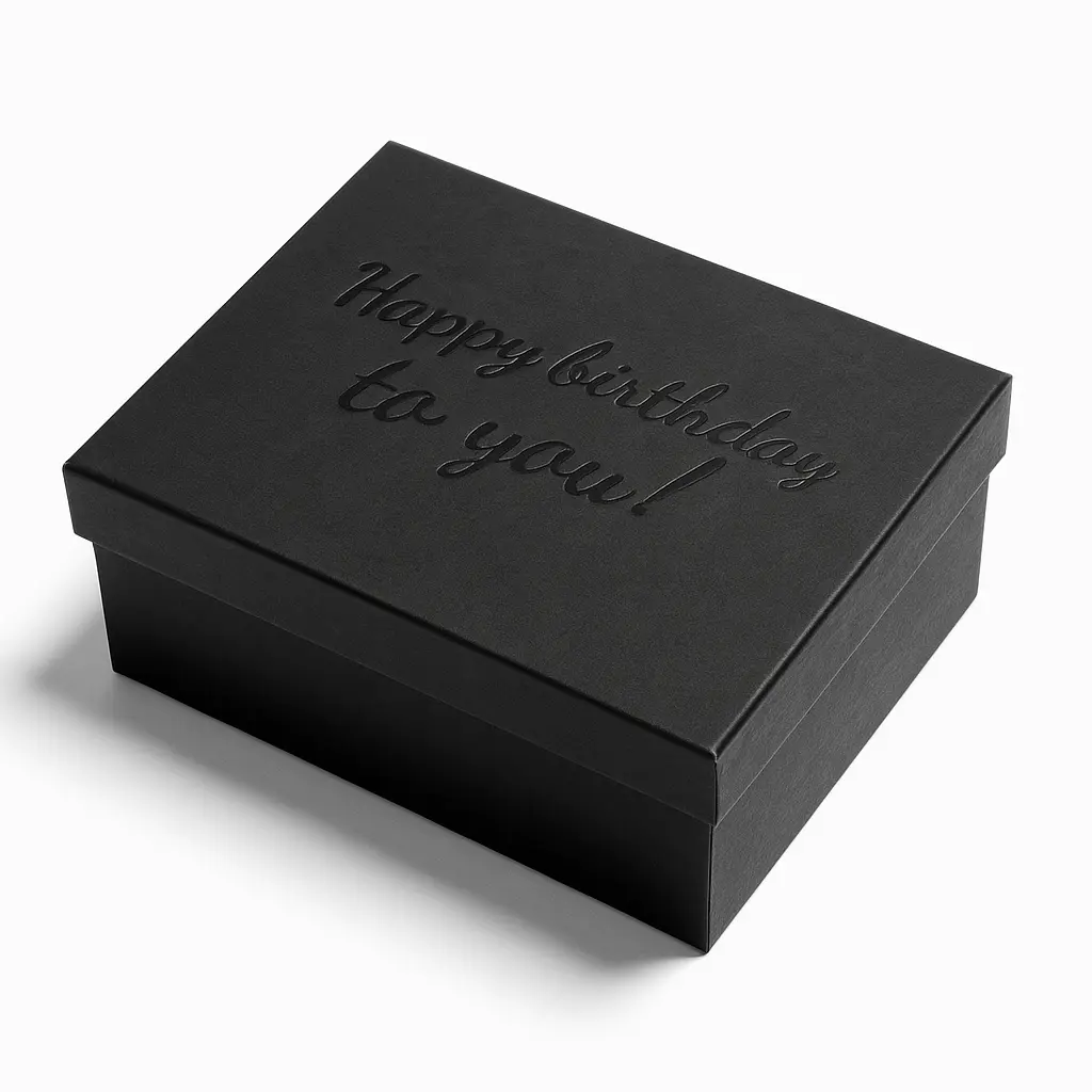 [B1049000000] B10 49 (7.5"x9.5"x4") Black Gift Box | Birthday Gift Box | Surprise Gift Box