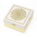B04 05 (4"x4"x2") Cream Gift Box | Sweet Gift Box for 1/4kg