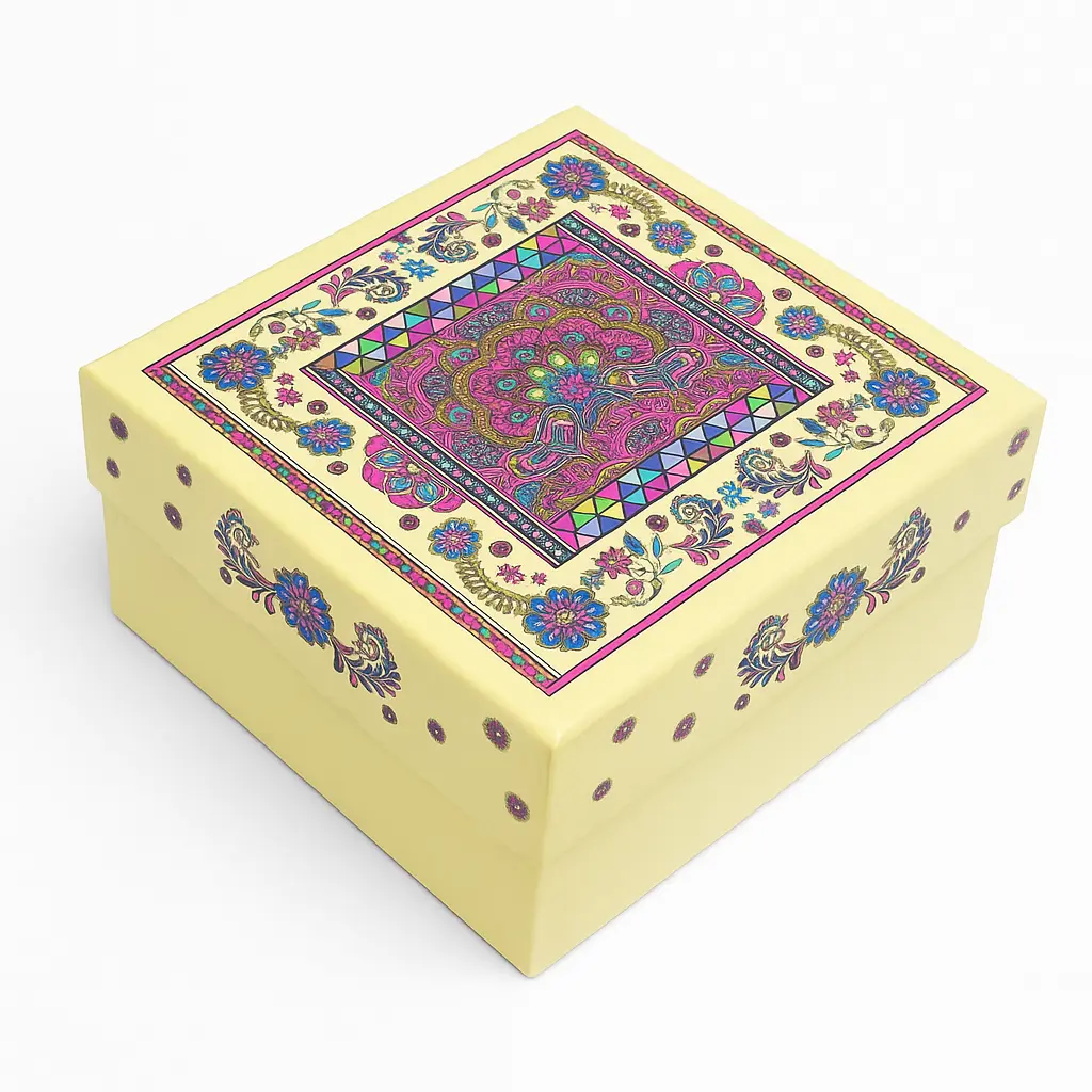 [B0408000000] B04 08 (4"x4"x2") Skin Gift Box | Sweet Gift Box for 1/4kg