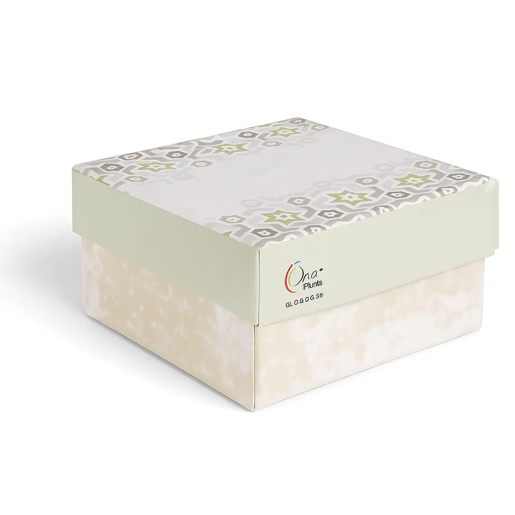B04 18 (4"x4"x2") Gray Gift Box | Sweet Gift Box for 1/4kg