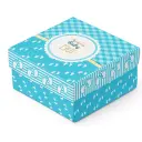 B04 22 (4"x4"x3") Blue Gift Box | Sweet Gift Box for 1/4kg