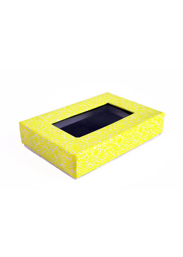 B07 12 (4"x6"x2") Yellow Gift Box | Sweet Gift Box for 1/4kg