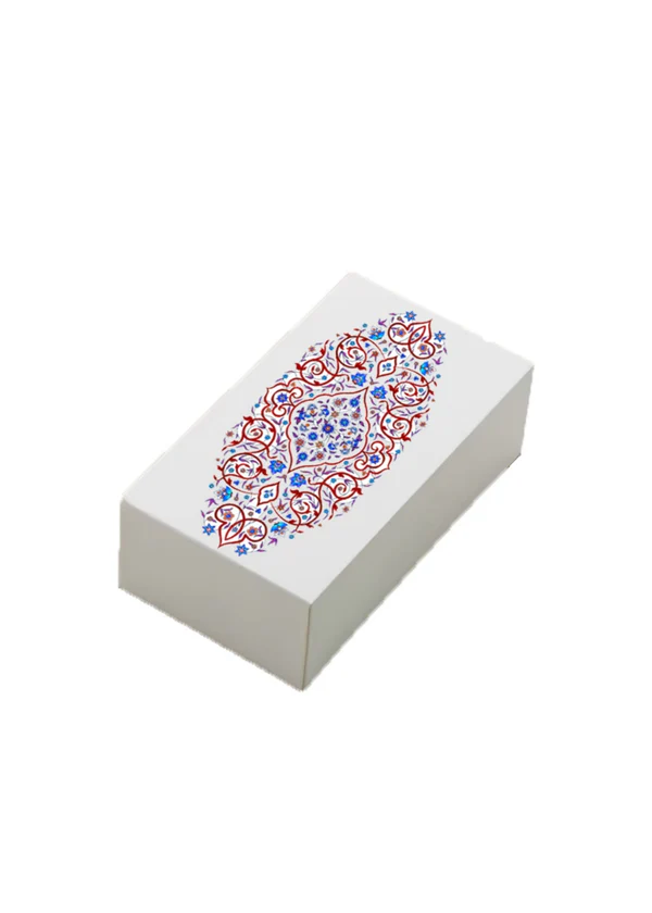 B14 02 (5.5"x9.5"x2") White Gift Box | Sweet Gift Box for 1/2kg