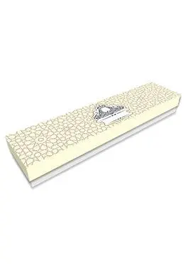B06 03 (2"x8"x1") Cream Gift Box | Birthday Gift Box | Wedding Gift Box | Tie Box | Jewelry Box | Eid Gift Box