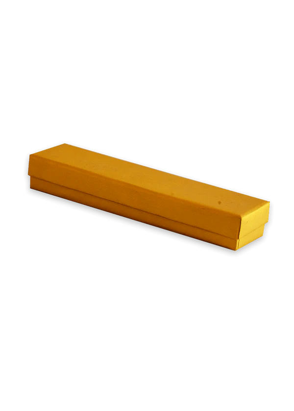 [B0611000000] B06 11 (2"x8"x1") Mustard Yellow Gift Box | Birthday Gift Box | Wedding Gift Box | Tie Box | Jewelry Box | Eid Gift Box