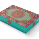 B18 02 (8.75"x13"x2") Teal Gift Box | Hajj Gift Box | Eid Gift Box | Wedding Gift Box | Birthday Gift Box