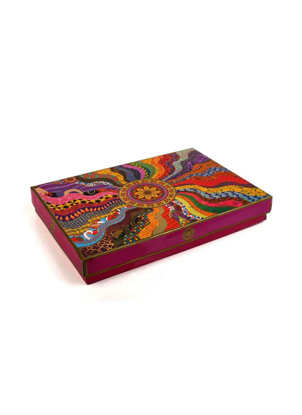 B27 03 (9"x13"x2") Purple Gift Box | Eid Gift Box | Wedding Gift Box | Birthday Gift Box