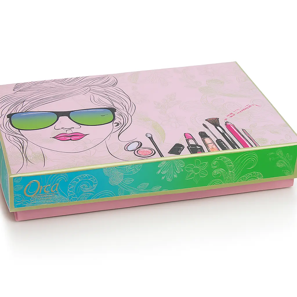 B28 03 (10"x14.7"x2.5") Pink Gift Box | Cosmetic Gift Box | Eid Gift Box | Wedding Gift Box | Birthday Gift Box