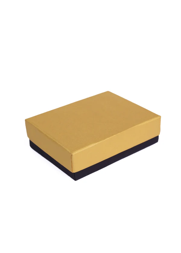 B37 01 (3.5"x4.5"x1.5" Inches) Gold/Black Gift Box | Birthday Gift Box | Eid Gift Box | Wedding Gift Box