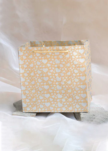 [H0316000000] H03 16 (5.5"x7.5"x7.5") Kraft Gift Bag | Perfect for Birthday Gifts, Party Favors, Small Retail Items, Promotional Giveaways and Everyday Use