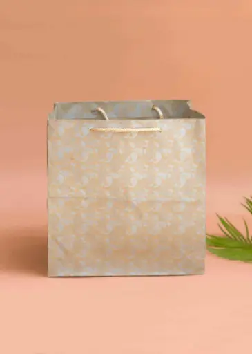 [H0409000000] H04 09 (8"x8"x8") Kraft Gift Bag | Perfect for Medium Items, Books, Accessories, Cosmetic Sets, Small Planters and Thoughtful Gifts