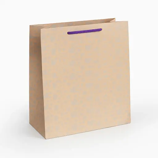 [H0606000000] H06 06 (9"x9"x8.5") Kraft Gift Bag | Perfect for Medium-Sized Items, Books, Small Apparel, Sweets, Cosmetic Sets, and Special Event Giveaways