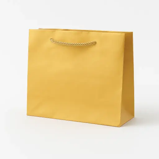 [H1101000000] H11 01 (4"x9"x7") Gold Gift Bag | Versatile for Birthdays, Weddings, Anniversaries, Corporate Events, Retail Packaging, Special Occasions 