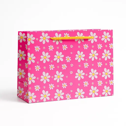 [H2907000000] H29 07 (3.5"x10.5"x7") Pink Gift Bag | Perfect for  Birthday, Everyday Gifting, Wedding, Corporate, Special Occasion Gifting