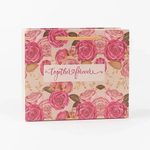 [H3023000000] H30 23 (2"x7"x5") Pink Gift Bag | Perfect for  Anniversary, Special Occasion Gifting