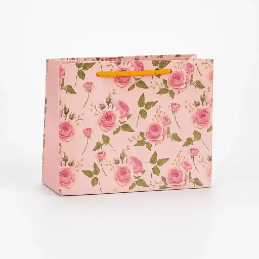[H3024000000] H30 24 (2"x7"x5") Pink Gift Bag | Perfect for  Birthday, Everyday Gifting, Wedding, Special Occasion Gifting