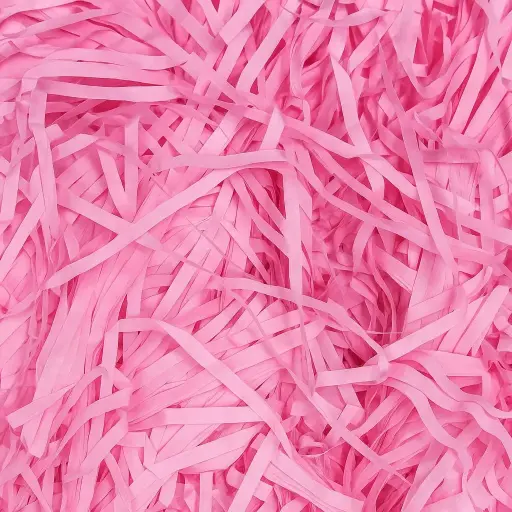 [SP01008DPNK]  SP01 Dark Pink Fine-Cut Shredded Paper | Decorative Void Filler for Hampers, Baskets & Gift Boxes