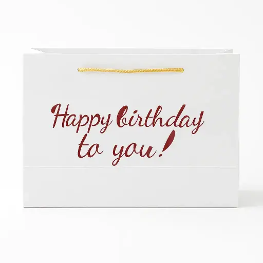 [H2927000000] H29 27 (3.5"x10.5"x7") White Gift Bag | Perfect for  Birthday, Special Occasion Gifting