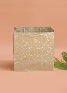 [H0416000000] H04 16 (8"x8"x8") Kraft Gift Bag | Perfect for Medium Items, Books, Accessories, Cosmetic Sets, Small Planters and Thoughtful Gifts