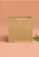 [H0418000000] H04 18 (8"x8"x8") Kraft Gift Bag | Perfect for Medium Items, Books, Accessories, Cosmetic Sets, Small Planters and Thoughtful Gifts