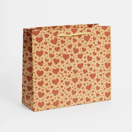 [H0502000000] H05 02 (6.5"x9.5"x7.5") Kraft Gift Bag | Perfect for Books, Small Apparel, Cosmetic Sets, Event Favors and Thoughtful Presents 