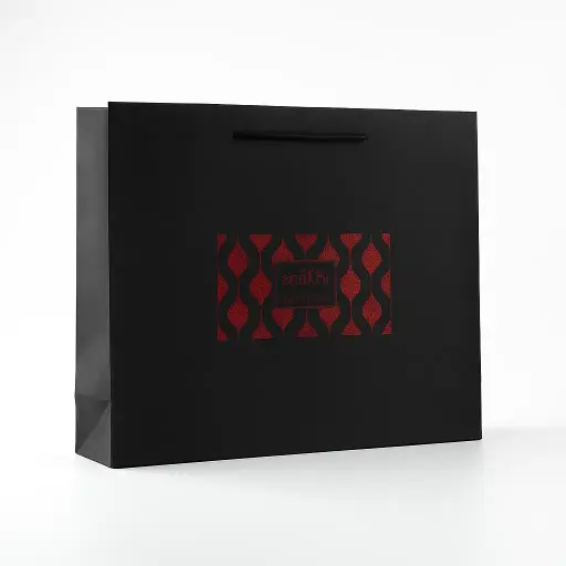 [H2833000000] H28 33 (5"x17.5"x13") Black Gift Bag | Perfect for  Birthday, Islamic Events, Wedding, Special Occasion Gifting