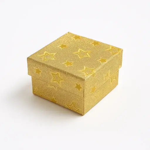 [B0111000000] B01 11 (2"x2"x1.5") Golden Gift Box | Birthday Gift Box | Wedding Gift Box | Favor Box | Eid Gift Box