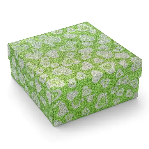 [B0312000000] B03 12 (3.5"x3.5"x1.5") White & Gold Gift Box | Eid Gift Box | Wedding Gift Box | Birthday Gift Box 