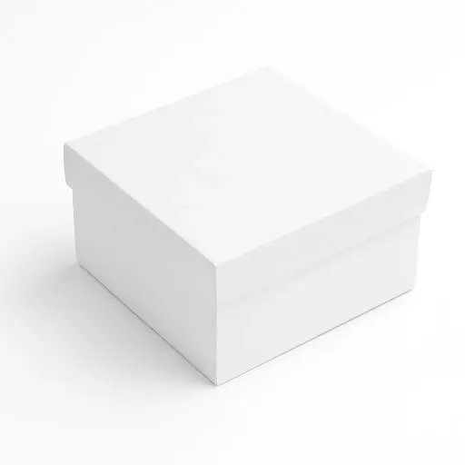 [B0313000000] B03 13 (3.5"x3.5"x1.5") White Gift Box | Eid Gift Box | Wedding Gift Box | Convocation Gift Box | Corporate Gift Box
