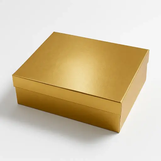 [B35SGOLDEN0] B35S (11"x14"x4") GOLD Gift Box | Birthday Gift Box | Celebration Gift Box | Wedding Gift Box | Eid Gift Box | Convocation Gift Box