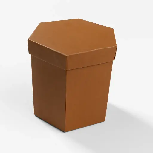 [B1101LBROWN] B11 01 (5.5"X5.5"X5.5") Brown Gift Box | Birthday Gift Box | Wedding Gift Box | Eid Gift Box | Corporate Gift Box