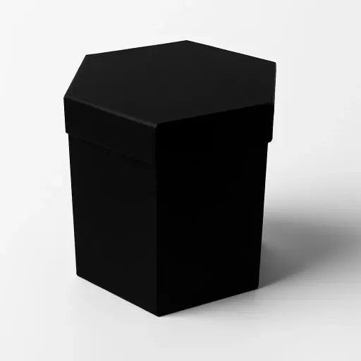 [B1201BLACK0] B12 01 (7"X7"X7") Black Gift Box | Birthday Gift Box | Wedding Gift Box | Eid Gift Box | Corporate Gift Box | Graduation Gift Box