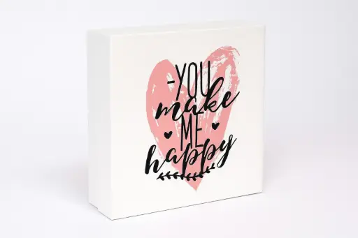 [B3524000000] B35 24 (11"x14"x4") White Gift Box | Romantic  Gift Box | Birthday Gift Box | Anniversary Gift box | Valentine's Day Gift Box | Mother's Day Gift Box | Father's Day Gift Box 