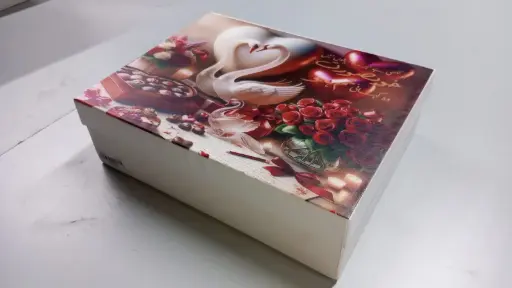 [B3557000000] B35 57 (11"x14"x4") White Gift Box | Romantic Gift Box | Valentine's Day Gift Box | Anniversary Gift Box | Wedding Gift Box 