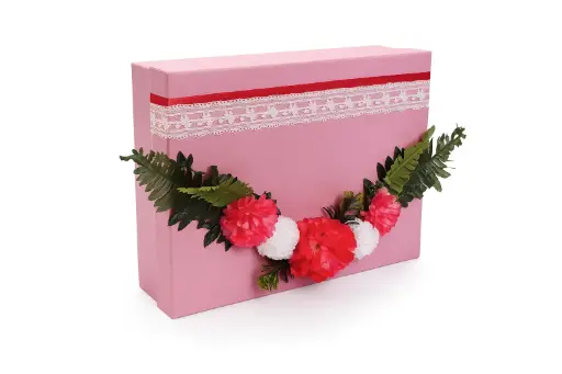 [B3578000000] B35 78 (11"x14"x4") Pink Gift Box | Birthday Gift Box | Celebration Gift Box | Wedding Gift Box | Gift Box For Her | Baby Shower Gift Box