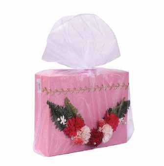 [B3584000000] B35 84 (11"x14"x4") Pink Wrapped Gift Box | Birthday Gift Box | Celebration Gift Box | Wedding Gift Box | Gift Box For Her | Baby Shower Gift Box