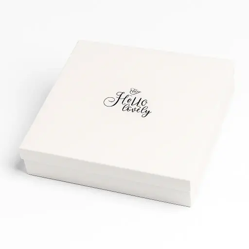 [B2334000000] B23 34 (12"x12."x2.5") White Gift Box | Delicate Presentation Box | Baby Showers Gift Box | Thoughtful Gift Box | Gift Box For Her | Wedding Gift Box