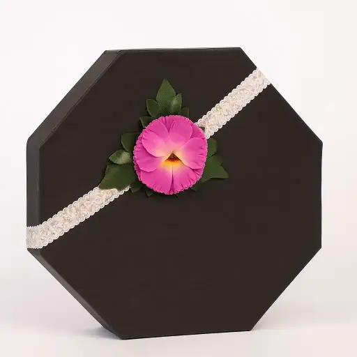 [B2601000000] B26 01  (11.5"x13"x3") Black Gift Box | Eid Gift Box | Wedding Gift Box | Corporate Gift Box | Convocation Gift Box