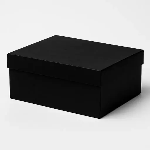[B1001000000] B10 01 (7.5"x9.5"x4") Black Gift Box | Birthday Gift Box | Wedding Gift Box | Corporate Gift Box | Eid Gift Box